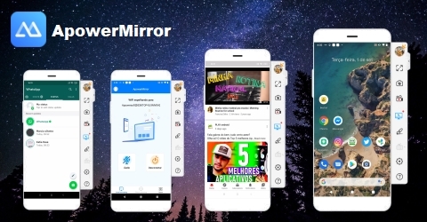 Apowermirror как управлять телефоном