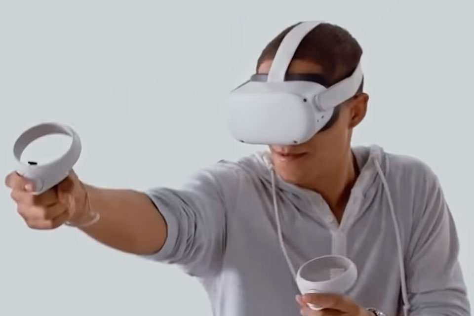 Imagem de: Oculus Quest 2 é revelado sem querer pelo Facebook em vídeos