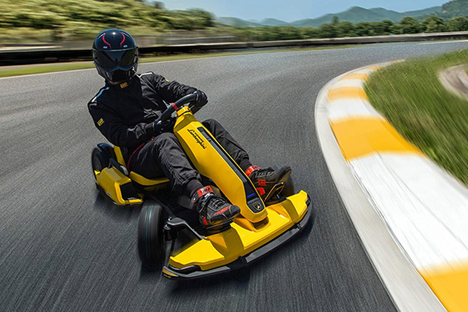 Lamborghini e Segway lançam kart elétrico por US$ 1,5 mil