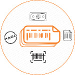 Logo Emissão Carnê de Pagamento Ícone Logo Emissão Carnê de Pagamento Ícone