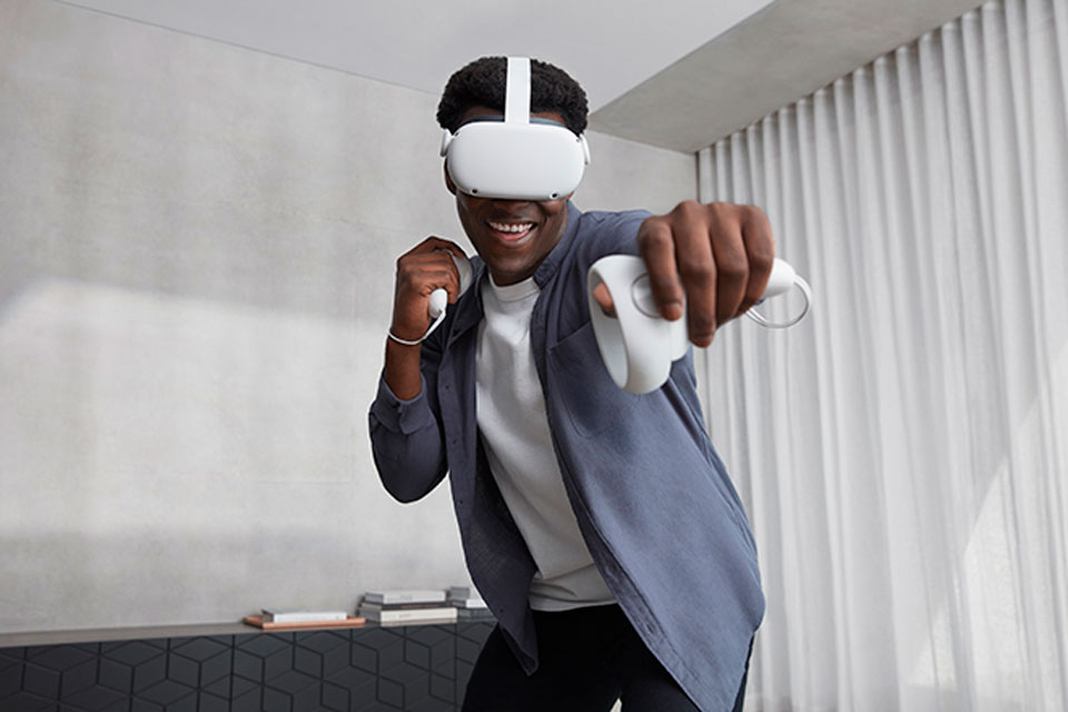 Imagem de: Oculus Quest 2 é o novo headset VR do Facebook de US$ 299 
