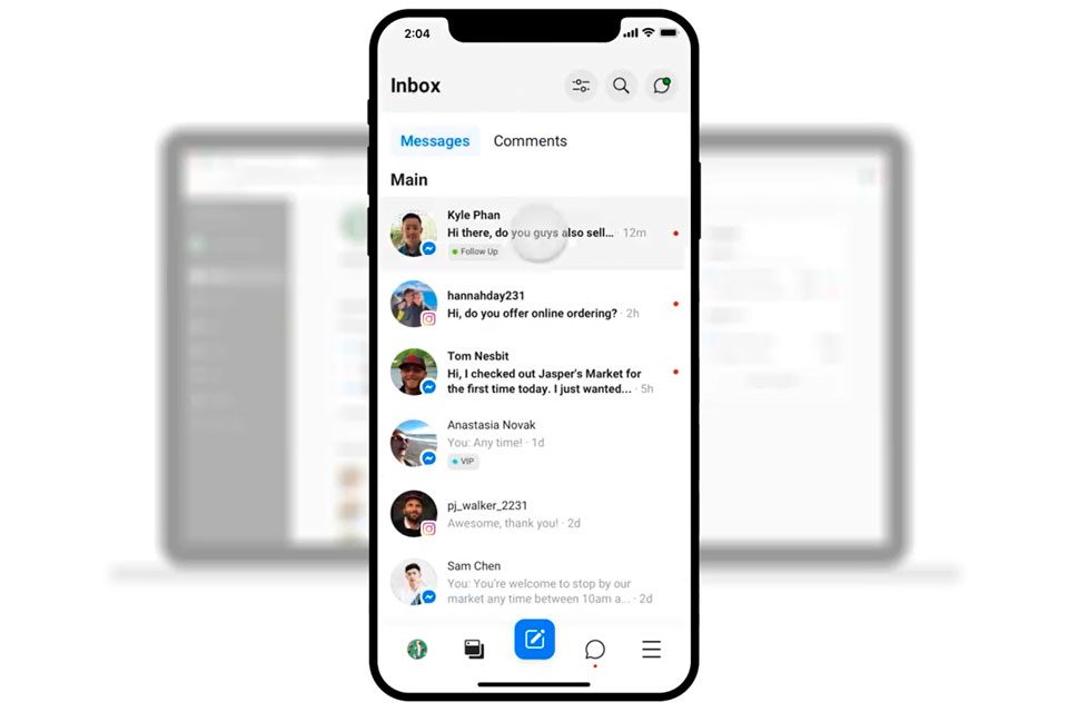 Facebook integra Messenger e Instagram para negócios em app