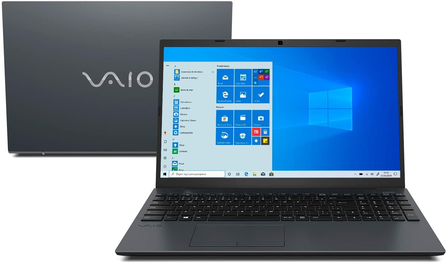 Imagem: Notebook Vaio FE15, Intel Core i3, 4GB RAM, HD 1TB