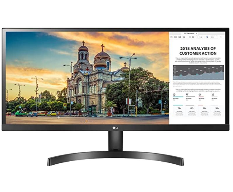 Imagem: Monitor LED UltraWide 29”, Full HD, LG 29WK500-P