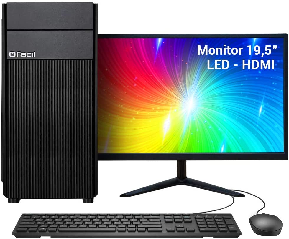 Imagem: Computador Completo, Intel Core i5, 4GB de RAM e HD 500GB, Fácil