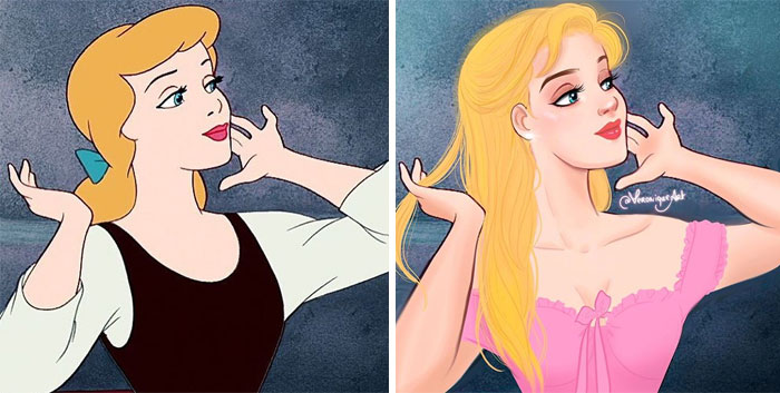 Fonte: @veroniica95 / Disney (Reprodução: TikTok)