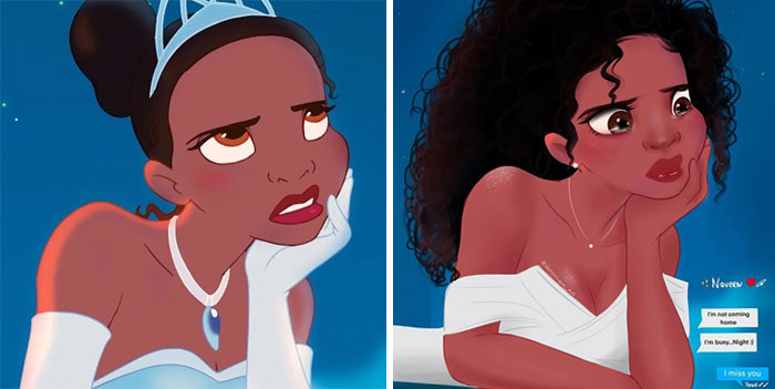 Fonte: @veroniica95 / Disney (Reprodução: TikTok)