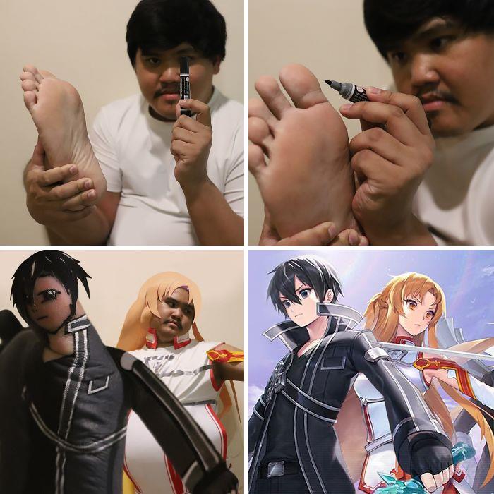 (Fonte: Instagram – Lowcost Cosplay/Reprodução)