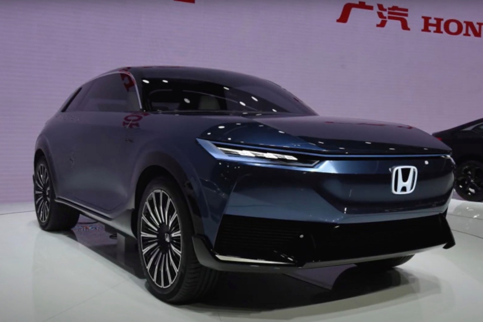Imagem de: Honda apresenta primeiro conceito de carro elétrico na China