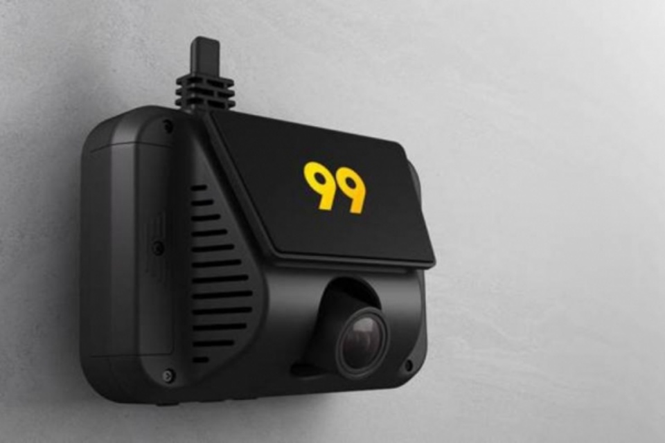 Imagem de: 99 terá câmera para gravar por dentro e por fora dos veículos