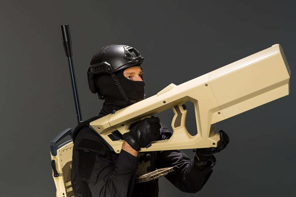 Imagem de: Empresa da França anuncia arma dedicada ao combate de drones 