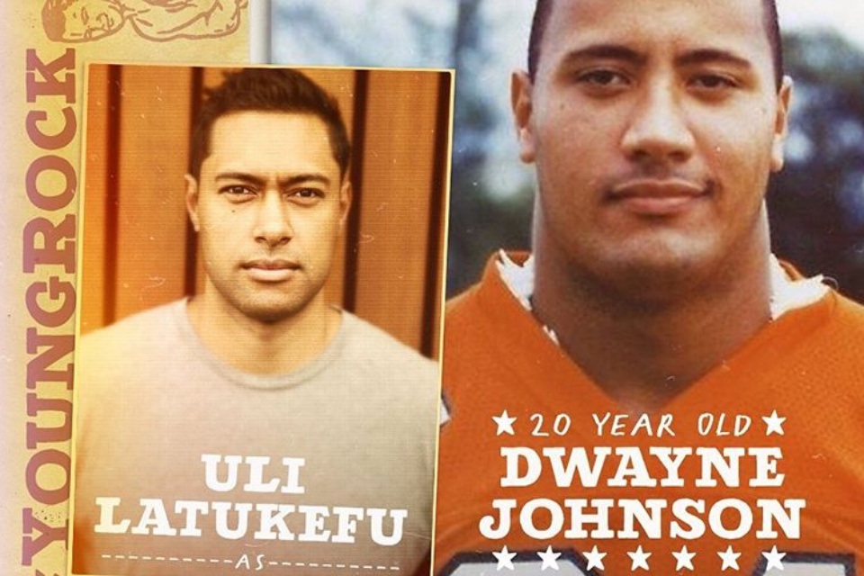 Imagem de: Young Rock: Dwayne Johnson revela elenco completo de sua série