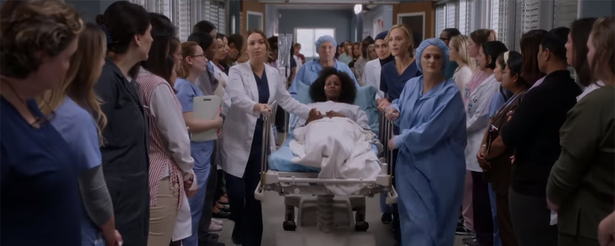 Imagem de: Nova promo de Grey's Anatomy e Station 19 agradece heróis da vida real