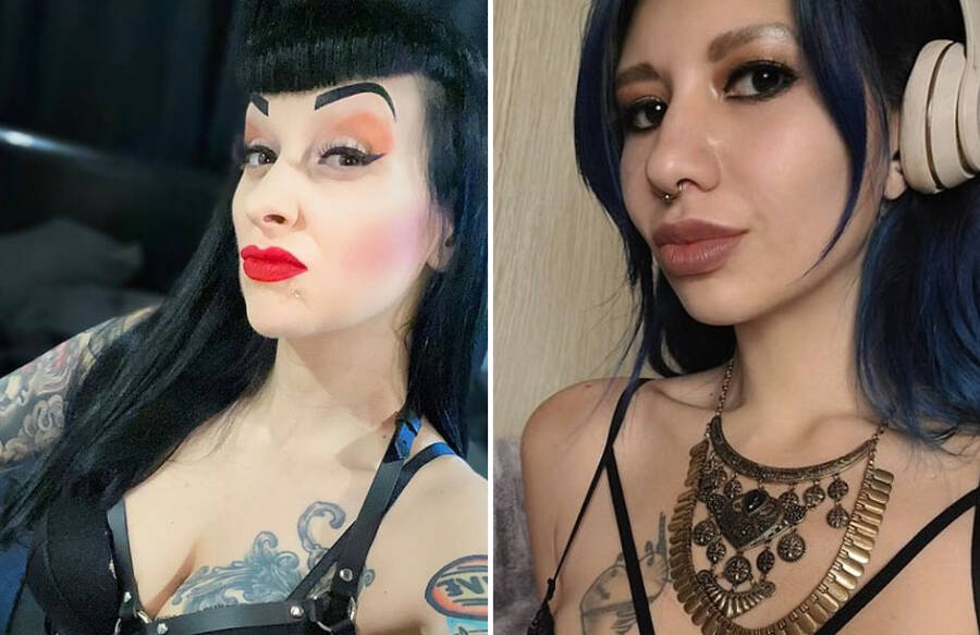 Lady Vi e Imperatriz Cheng. (Fonte: Instagram/ Twitter/Reprodução)