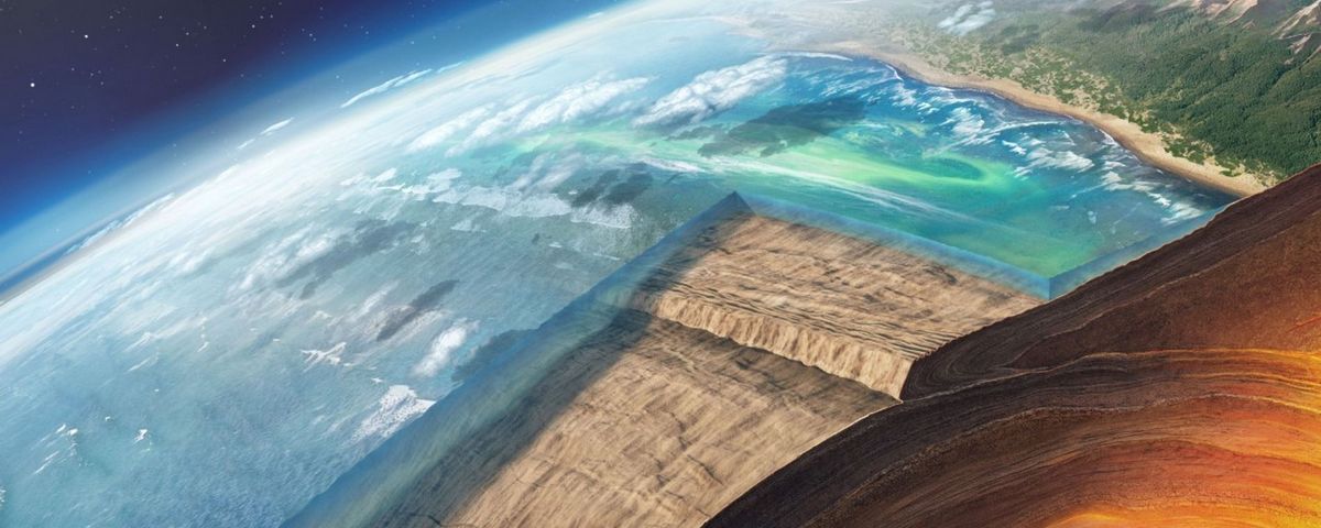 Imagem de: Geofísicos confirmam a existência de placa tectônica ancestral