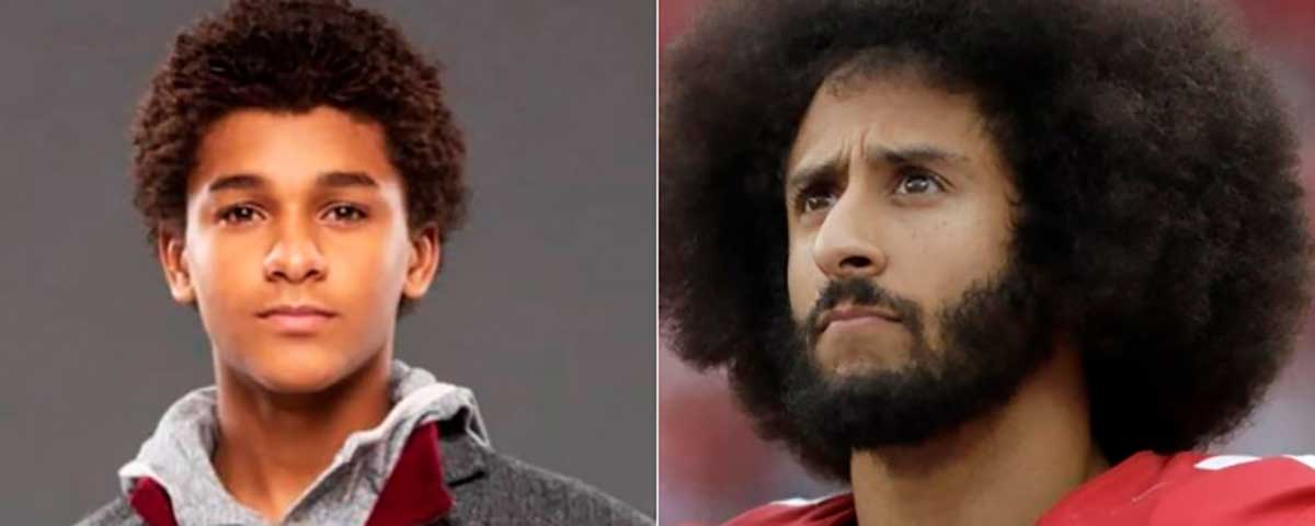 Imagem de: Série da Netflix sobre Colin Kaepernick escala versão mirim do atleta