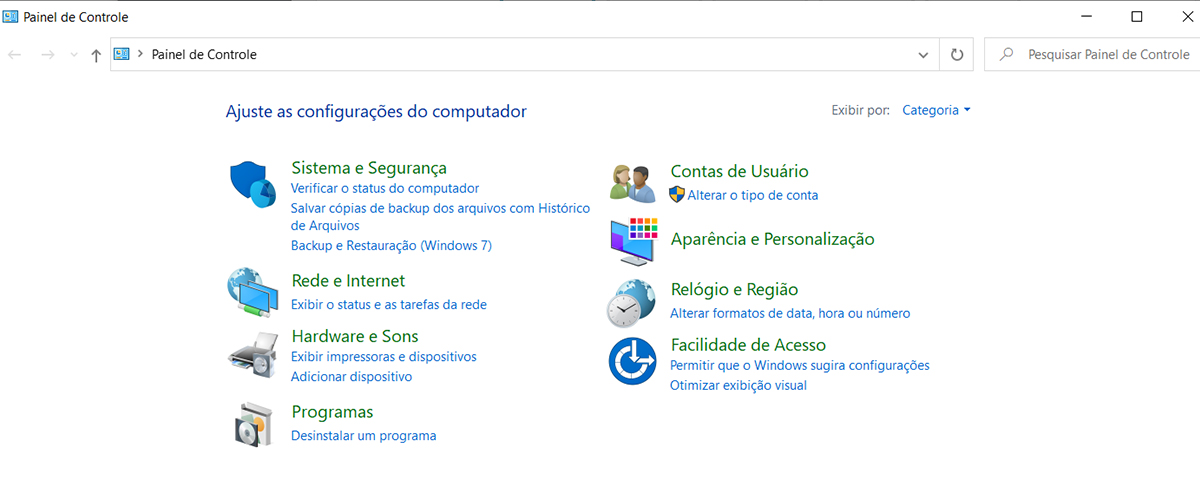 Microsoft começa a encerrar funções do Painel de Controle