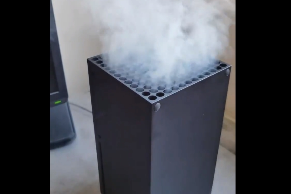 xbox series x heat