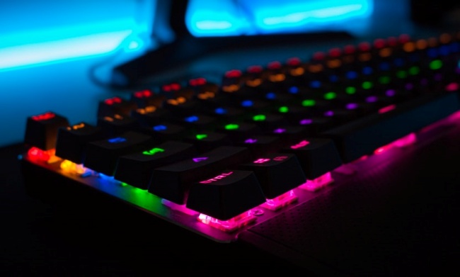 Teclado gamer.