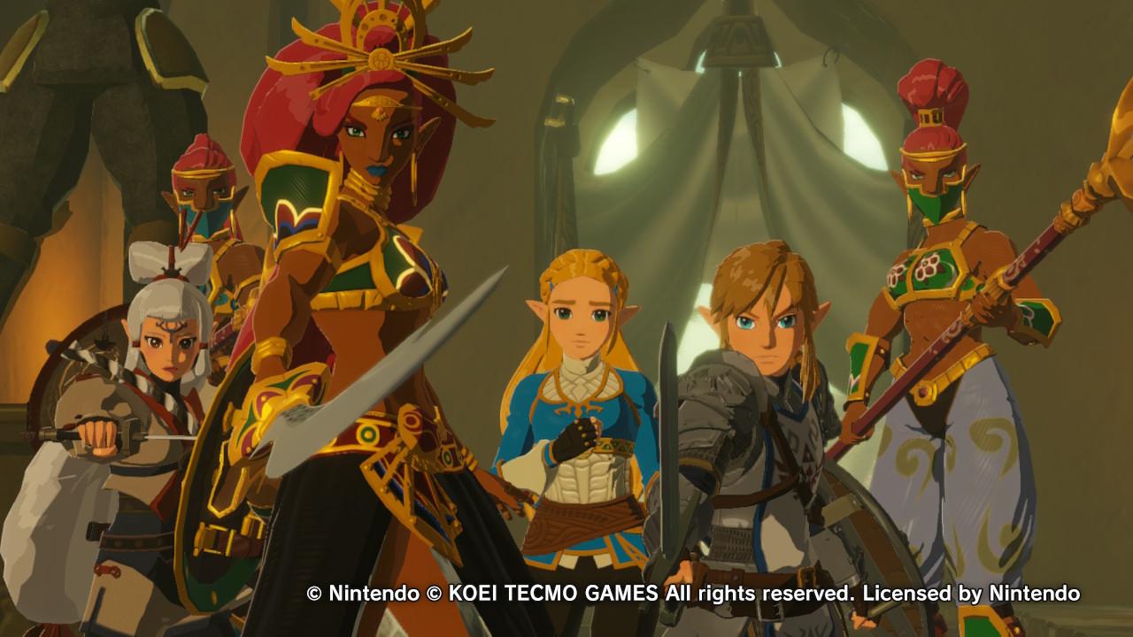 Hyrule Warriors content complements Breath of the Wild Ballad of Champions DLC