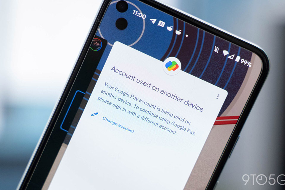 Google Pay não poderá ser utilizado em mais de um smartphone