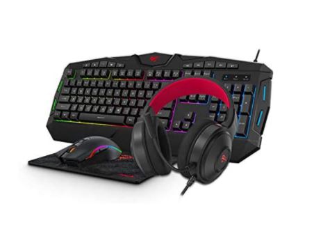 Imagem: Kit Gamer Havit: Teclado, Mouse, Mousepad e Headset