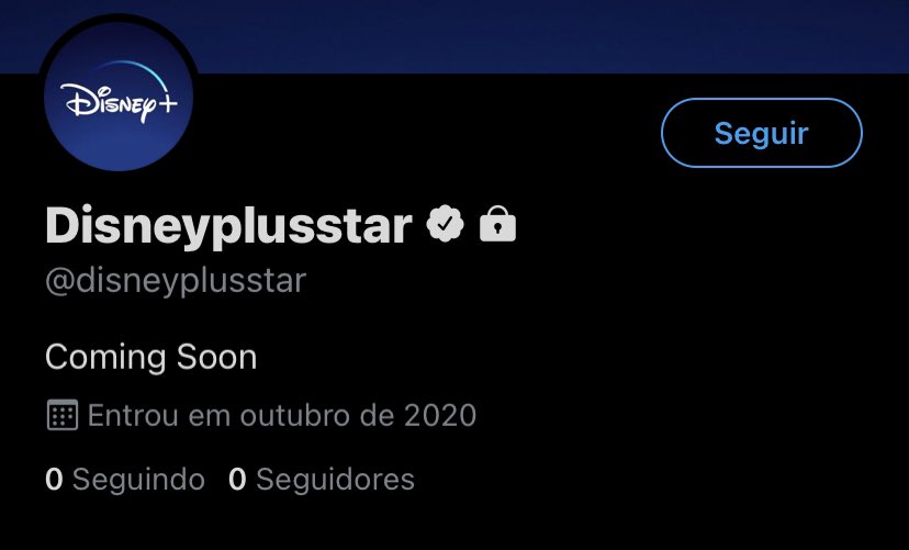 A Disney já fez perfis nas redes sociais para o Disney+ Star