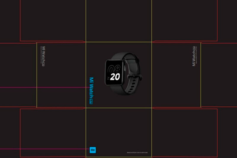 Imagem do Mi Watch Lite que apareceu na FCC