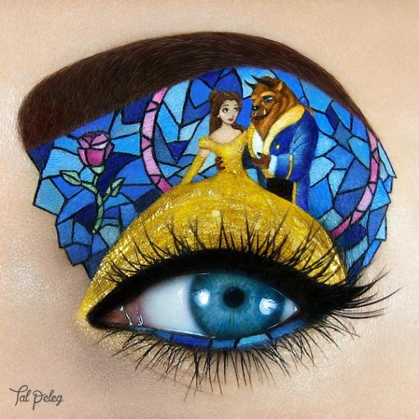 Uma linda arte inspirada no filme da Disney