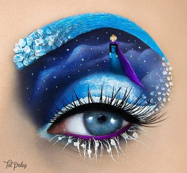 Quase dá para ouvir a Elsa cantando ao ver essa arte