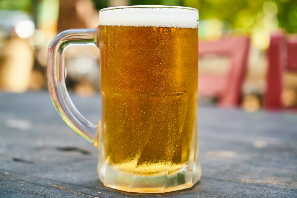 Dava para imaginar que a cerveja era antiga, mas não tanto assim