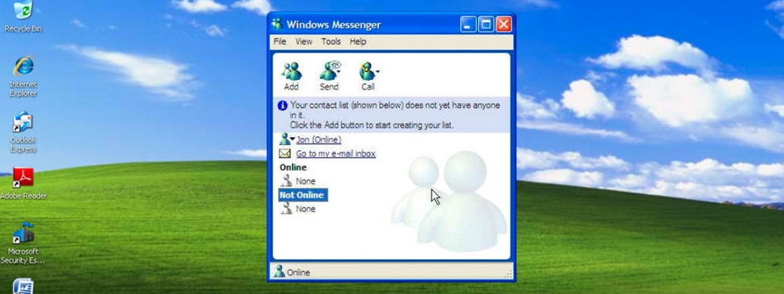 (Fonte: MSN Messenger/Reprodução)