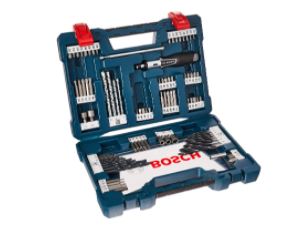 Imagem: Kit de Pontas e Brocas, 91 unidades, Bosch V-Line