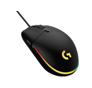 Imagem: Mouse Gamer RGB Logitech G203 LightSync