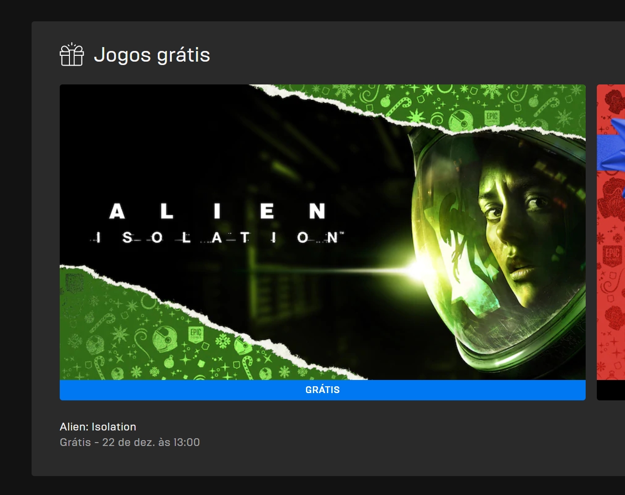 Alien: Isolation é o novo jogo grátis da Epic Games Store no PC | Voxel