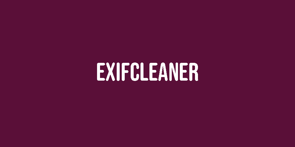 exifcleaner review