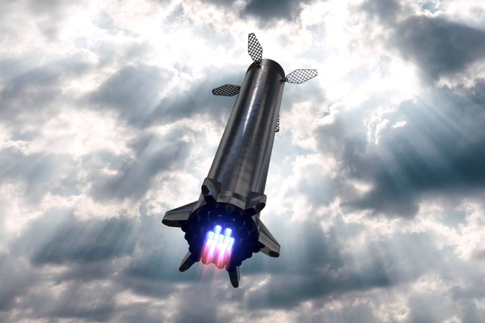 Segura essa! SpaceX quer capturar foguetes ainda no ar