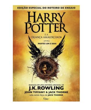 Imagem: Livro Harry Potter e a criança amaldiçoada - Parte um e dois, J.K. Rowling