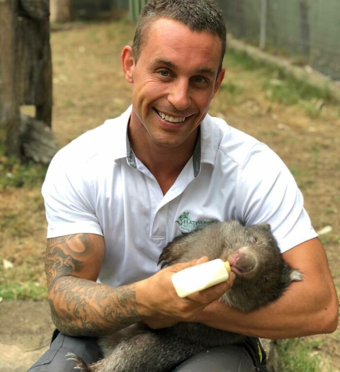 (Fonte: Instagram - Zookeeper Chad/Reprodução)
