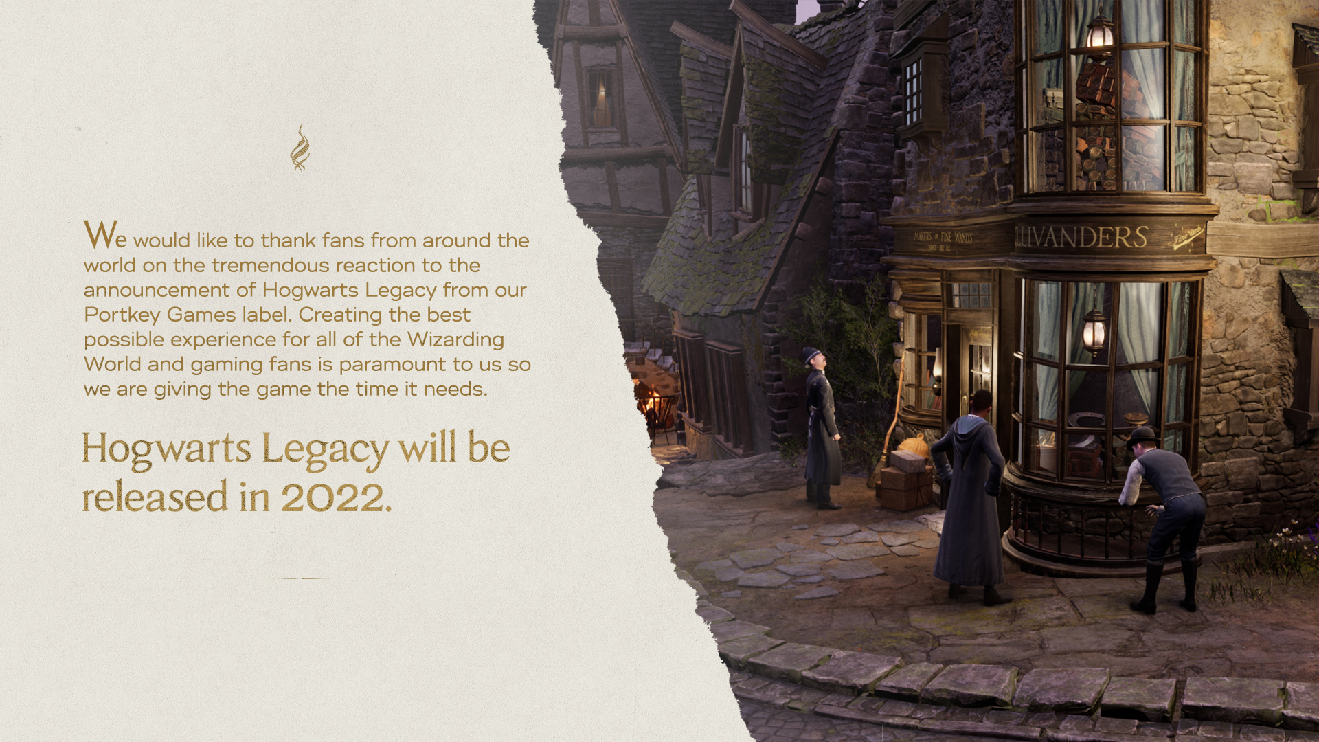 Hogwarts Legacy, jogo de mundo aberto de Harry Potter, é adiado para