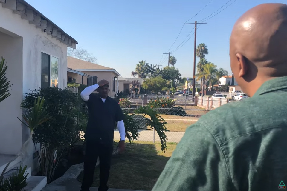 Imagem de: GTA 5: dois atores do game recriam cena na vida real