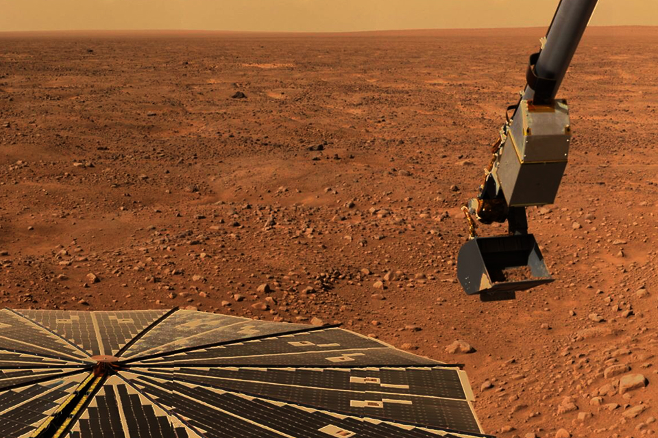 NASA desiste de tentar escavar solo de Marte com sonda