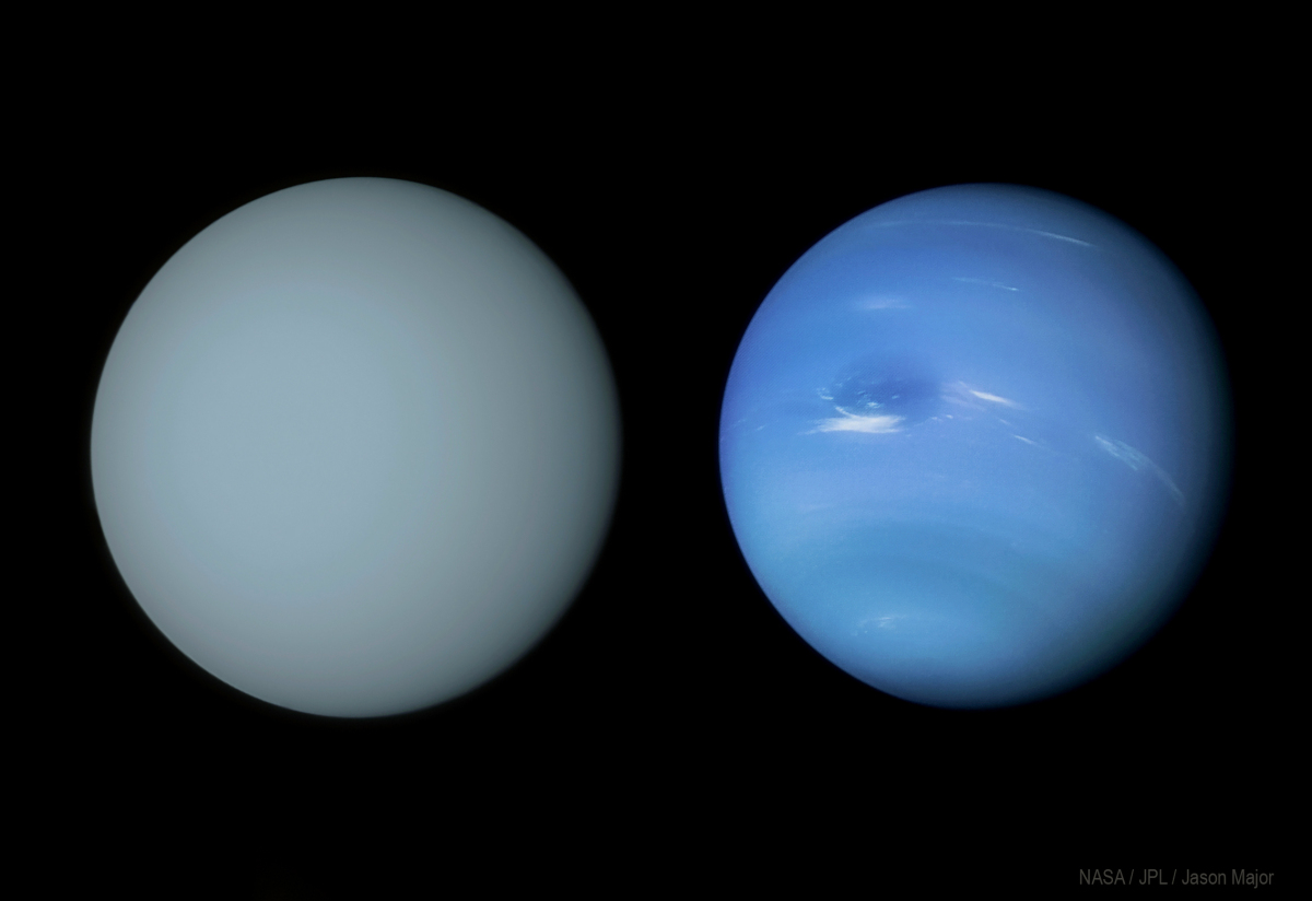 Urano é conhecido com um planeta gelado e malcheiroso.