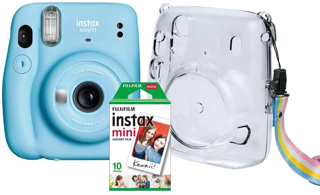 Imagem: Kit Câmera Instax Mini 11 + Bolsa e 10 filmes fotográficos