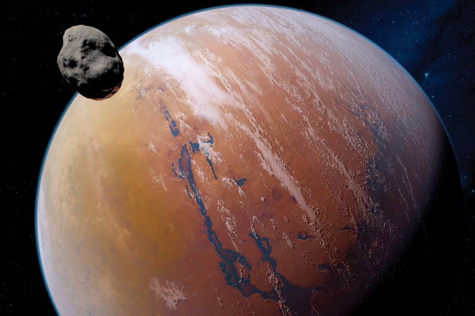 Lua de Marte pode revelar passado do Planeta Vermelho