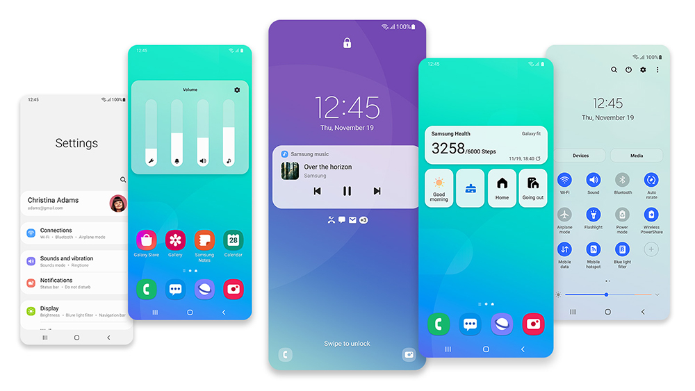 samsung a51 widgets