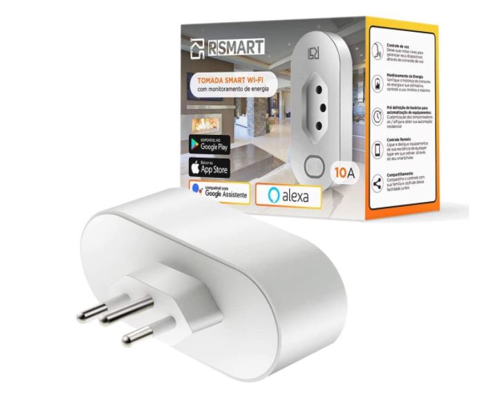 Imagem: Tomada Inteligente 10A, RSmart