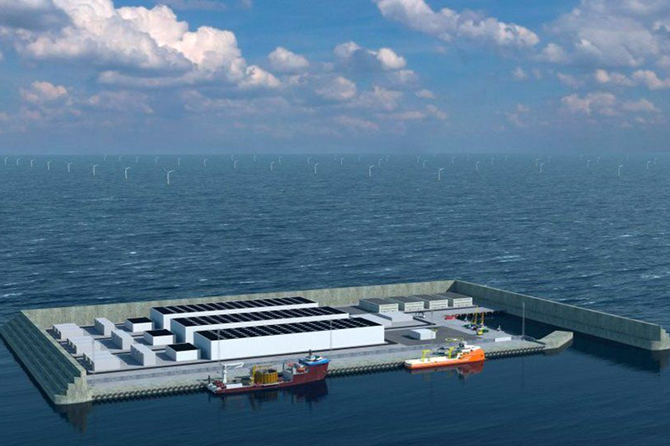 Dinamarca construirá ilha no Mar do Norte para fornecer energia