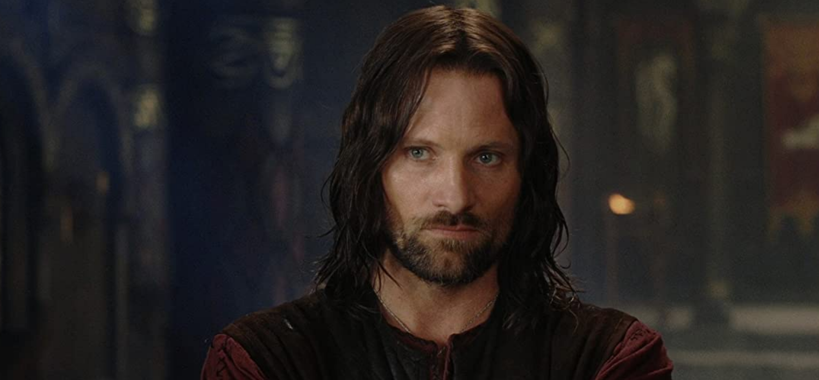 Viggo Mortensen em 'O Senhor dos Anéis: O Retorno do Rei'