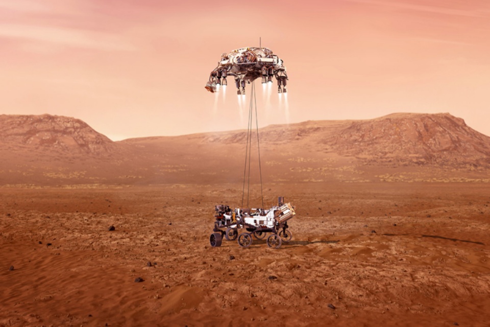 NASA vai tentar 'ouvir' o pouso do rover Perseverance em Marte